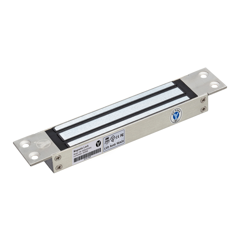 180kg 暗裝單門防水磁力鎖附信號輸出（不銹鋼）